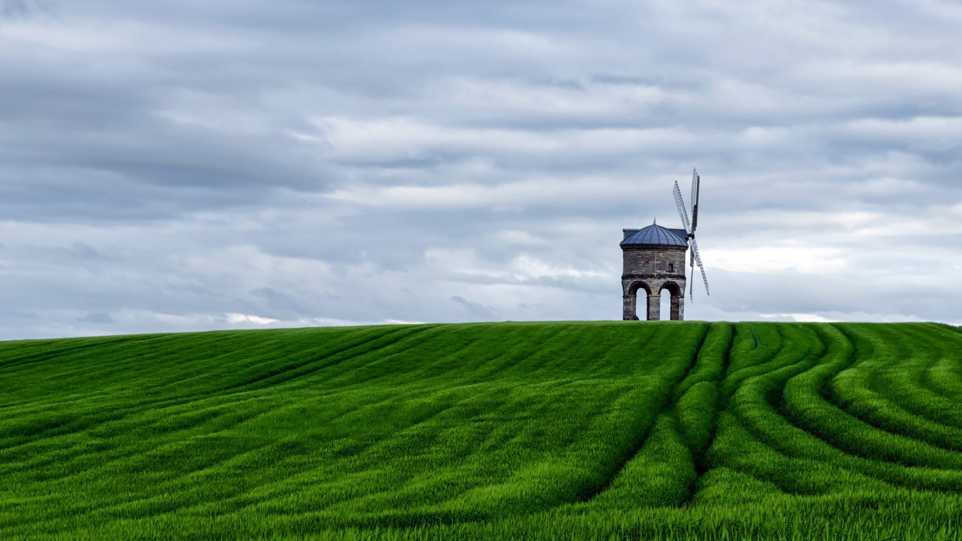 多款田园风车风景高清壁纸任你选