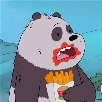 卡通呆萌情侣头像一对两张 高清可爱又好磕