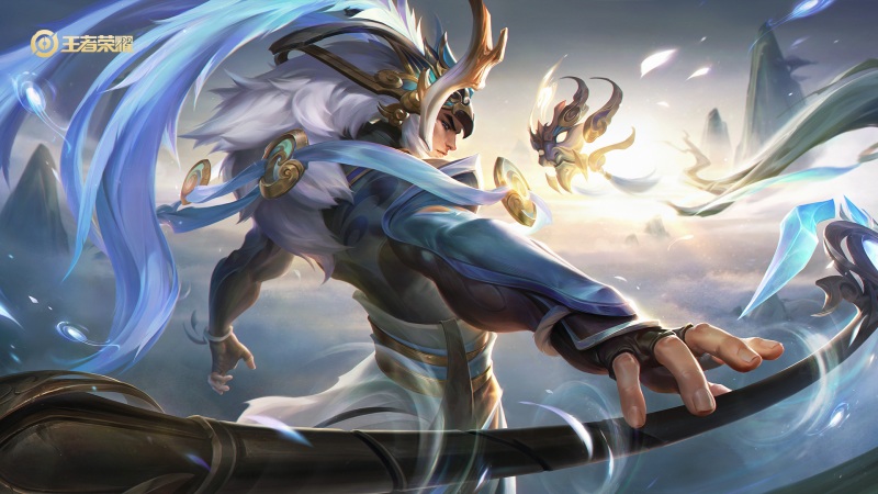王者荣耀吕布御风骁将壁纸下载，多款高清尺寸可选