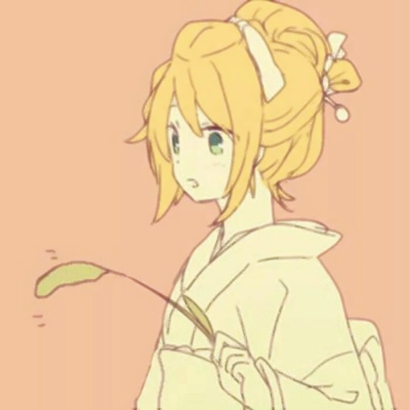 14组高清动漫情侣头像 一男一女分开款