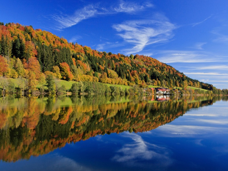 巴伐利亚自然风景电脑动漫壁纸分享，多款分辨率可选