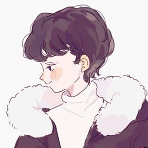 16张高清二次元情侣头像 一男一女适合当QQ头像