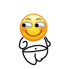 聊天斗图必备！这套奔跑小黄脸表情包太好用了