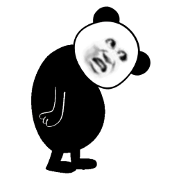 抖音爆火！超大熊猫头动态表情包第二弹来啦