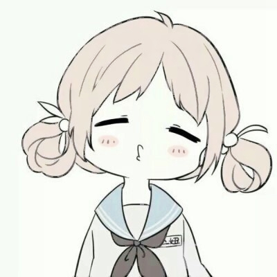 30组超萌卡通情侣头像 一男一女一对两张高清图