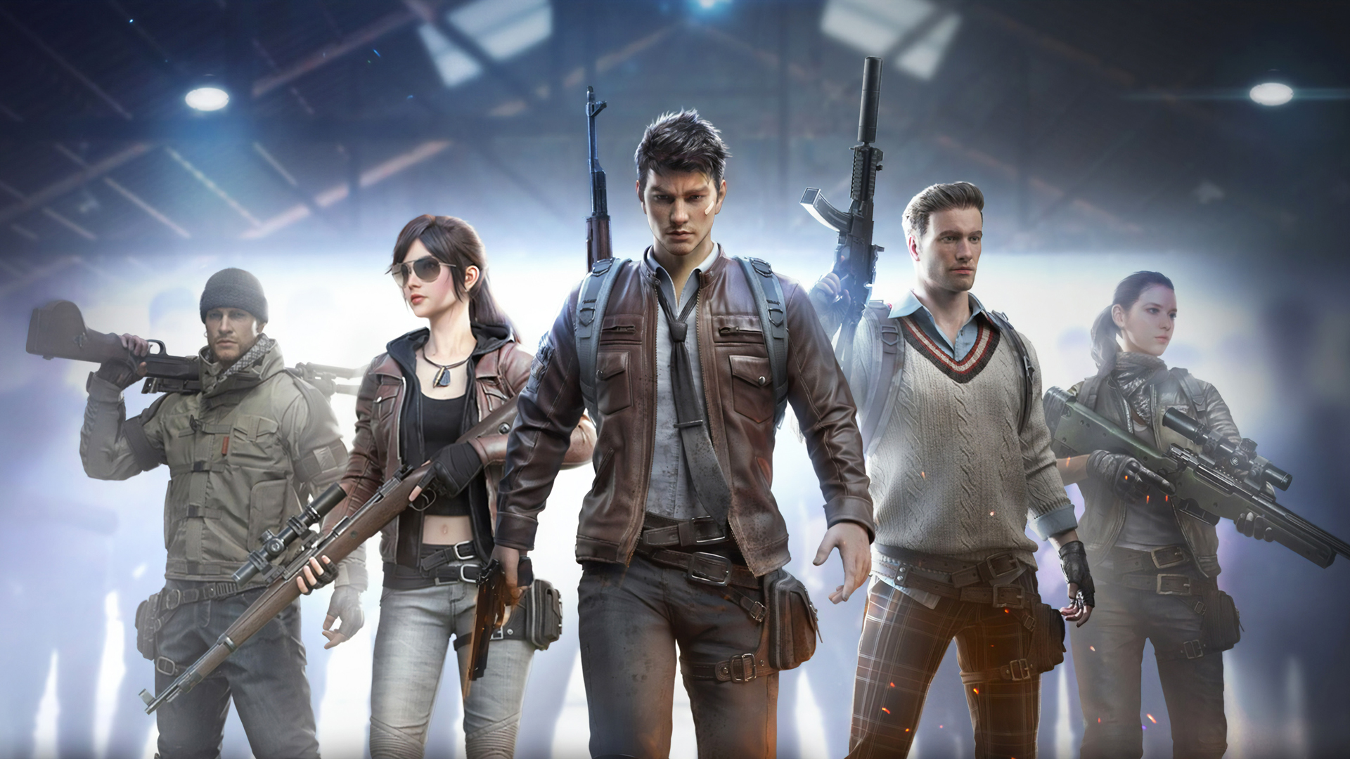 绝地求生PUBG战队队友高清壁纸推荐