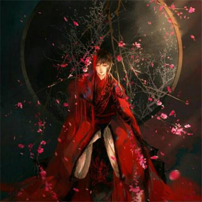 穿嫁衣的红衣古风情侣头像 20张高清一对头像分享