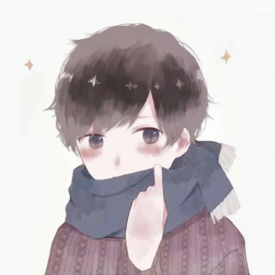 16张高清动漫风微信情头 好看的卡通情侣头像合集