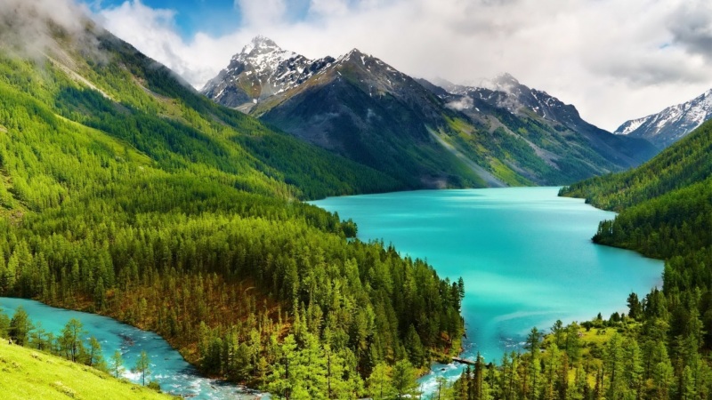 湖泊森林山林风景高清电脑壁纸合集