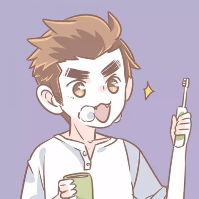 18张高清可爱动画情侣头像 一男一女配对款