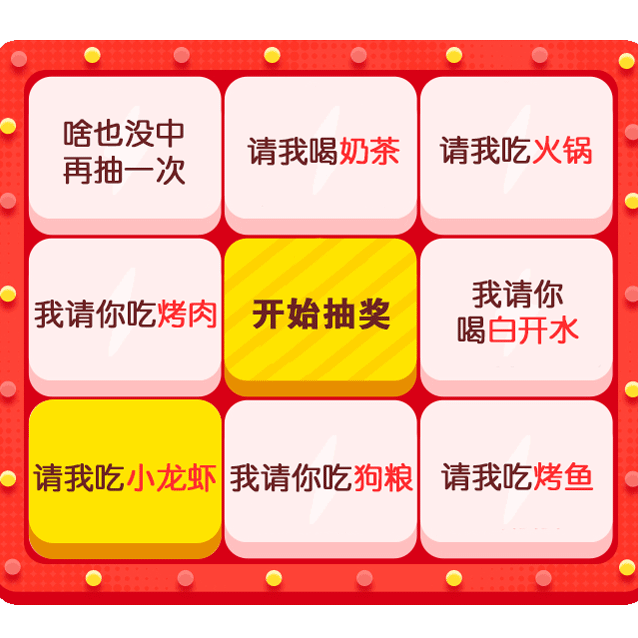 情侣互动必备！这套抽奖套路表情包太会了