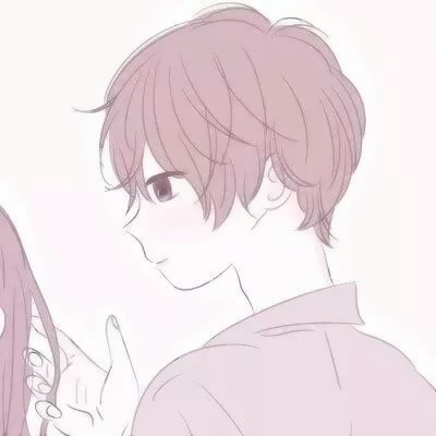 软乎乎粉色系动漫情侣头像 10张高清可爱款来啦