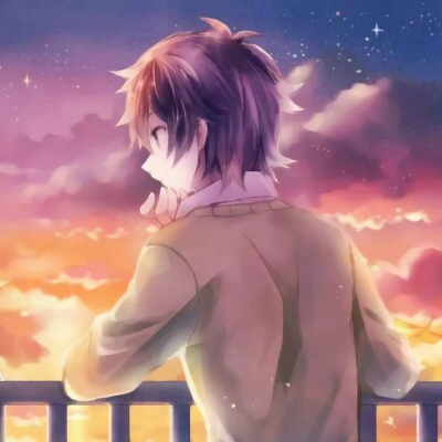 16张高清一男一女唯美动漫情侣头像合集