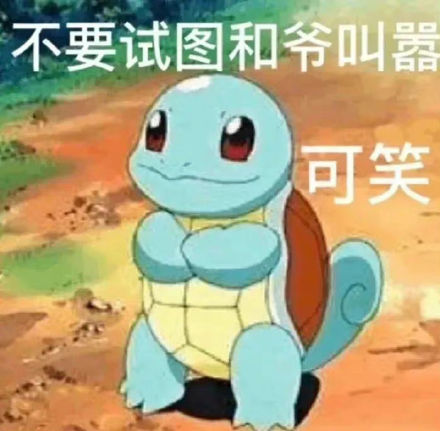 聊天斗图必备！杰尼龟表情包合集来啦