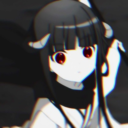 黑白暗黑风动漫情侣头像来了！18张高清二次元情头合集