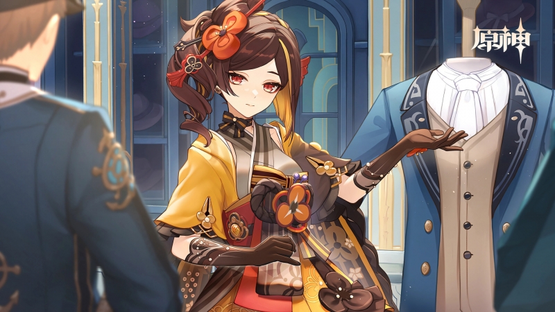 原神千织电脑壁纸来啦！多款高清尺寸任你选