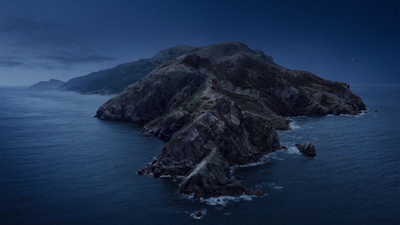 苹果Mac OS Catalina夜晚风景高清壁纸来了