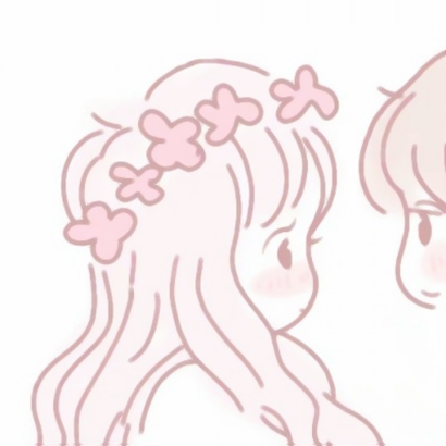 卡通呆萌二次元情侣头像 一对两张高清合集共28张