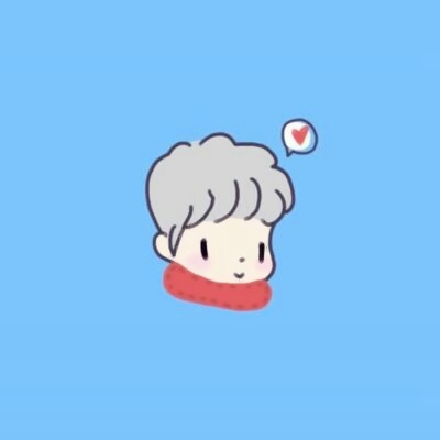 30组超萌卡通情侣头像 一男一女一对两张高清图