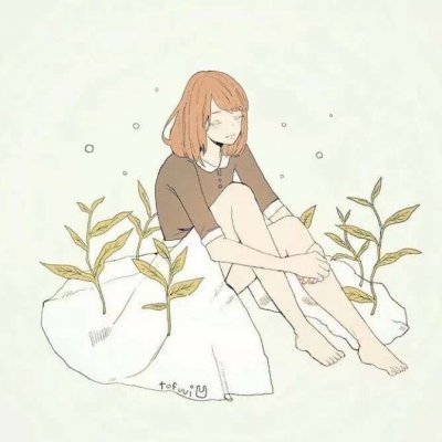 30张高清韩国插画情侣头像 一男一女超好看
