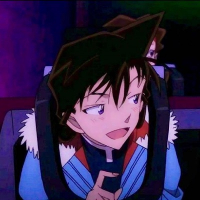 抖音超火！柯南毛利兰情侣头像 12张高清原图合集