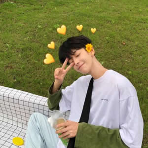 18组小清新情侣头像 两人一对高清图