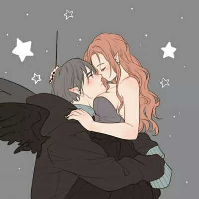 二次元污系情侣头像 32张高清好看的男女配对图