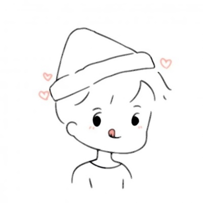 16张可爱简笔画情侣头像 微信高清好看的专属头像素材