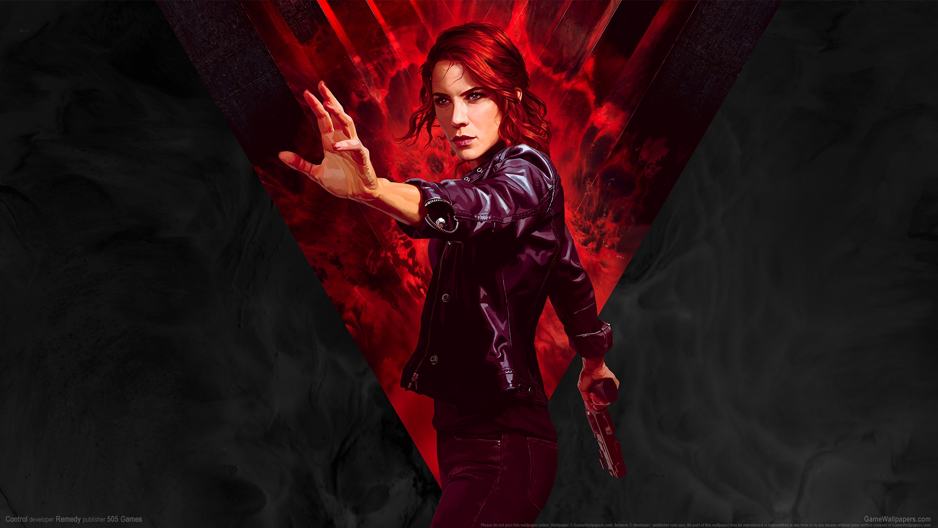 《控制(Control)》游戏人物高清壁纸 多款分辨率可选