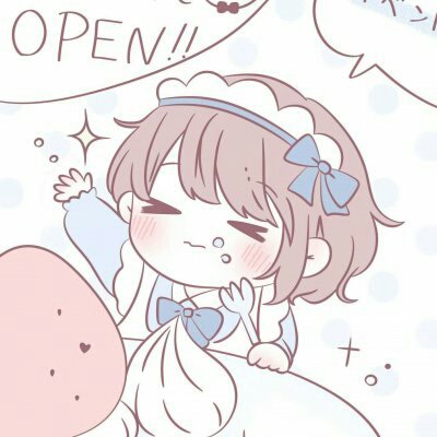 34组可爱动漫情侣头像 一对两张分开高清图