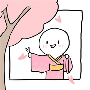 楼上楼下小白人情侣头像简笔画合集（14张）