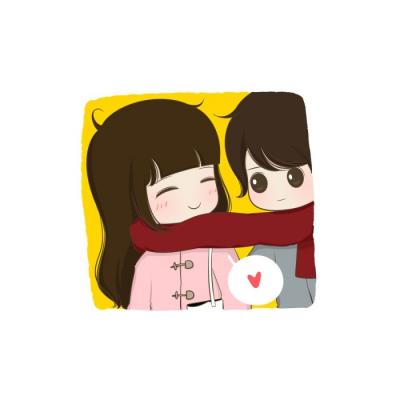 22组超萌小希阿树情侣头像 高清可爱款合集