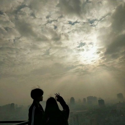 16组氛围感拉满的小清新情头 唯美意境双人头像合集