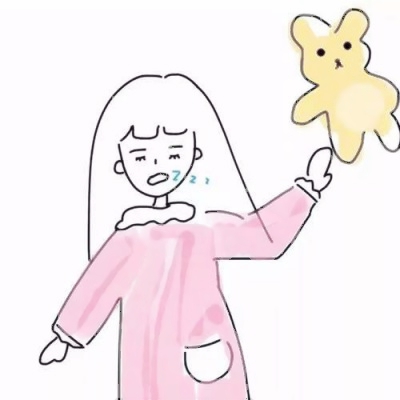 18组可爱卡通情侣头像！一男一女款微信头像合集