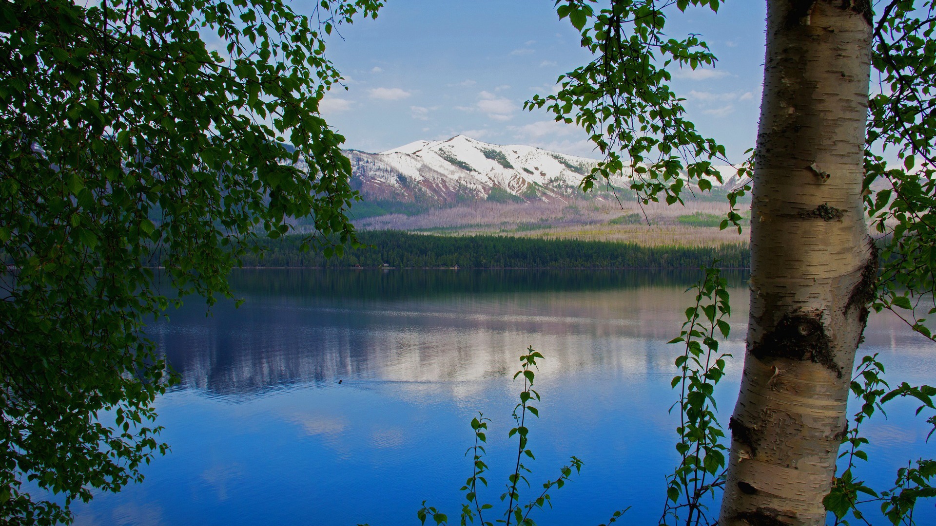 多款高清自然风景电脑壁纸 含天空山脉湖泊雪山元素