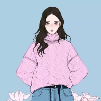 18组高清动漫情侣头像！一男一女分开款直接抱走