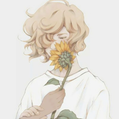 14组高清动漫情侣头像 一男一女分开款