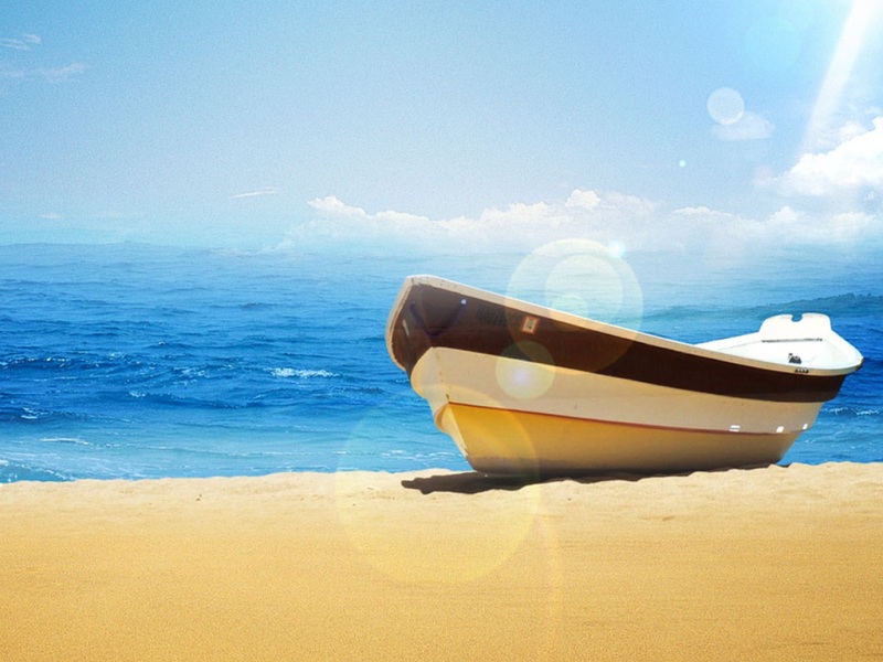 等待起航主题高清电脑桌面壁纸分享