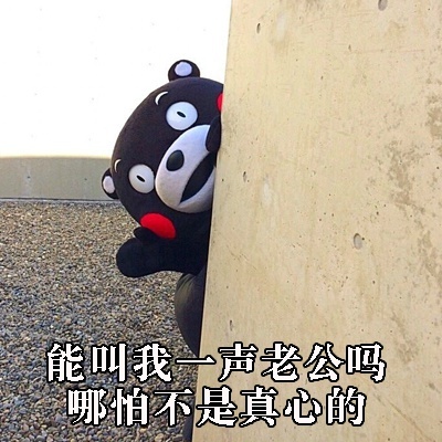 能叫我一声老婆吗？哪怕不是真心的