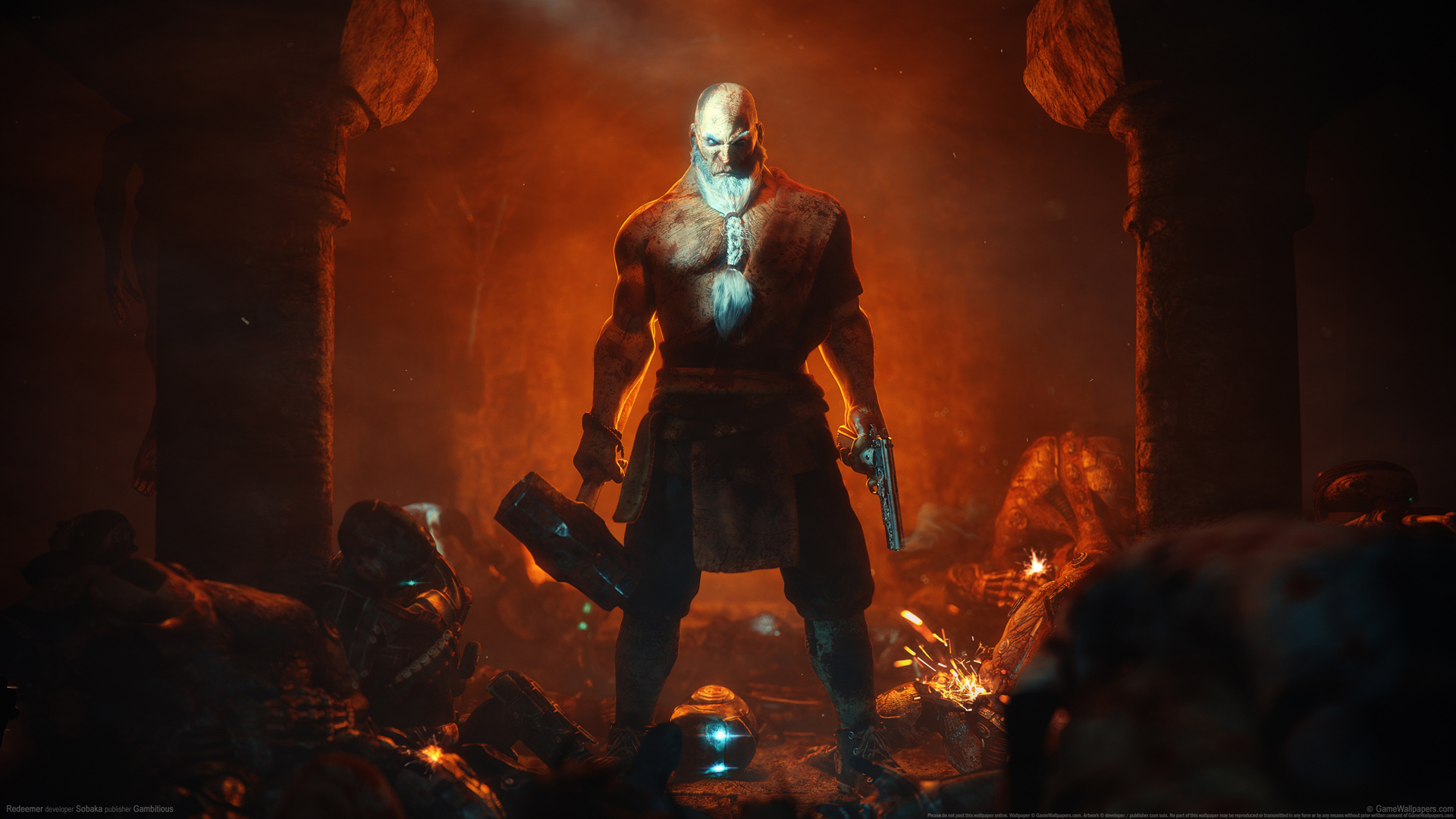 拯救者Redeemer电脑桌面动漫壁纸！多款高清游戏分辨率可选