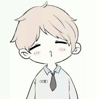 30组超萌卡通情侣头像 一男一女一对两张高清图