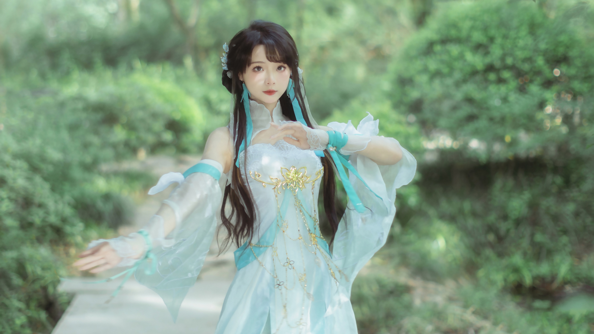 逆水寒cosplay古装美女高清壁纸推荐