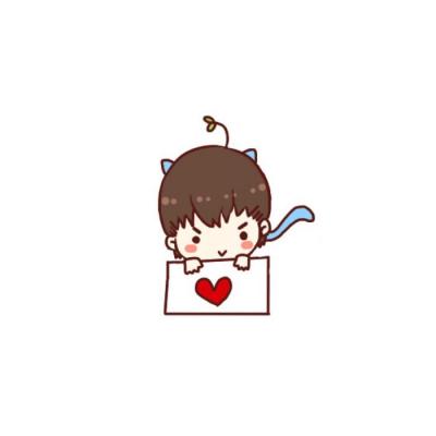 卡通唯美简约情侣头像合集 18张超有爱高清情头