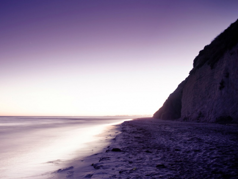 氛围感拉满！这套海边动漫电脑壁纸太治愈了