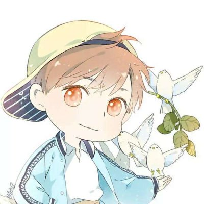 16张超萌动漫风QQ情侣头像 高清可爱又好看