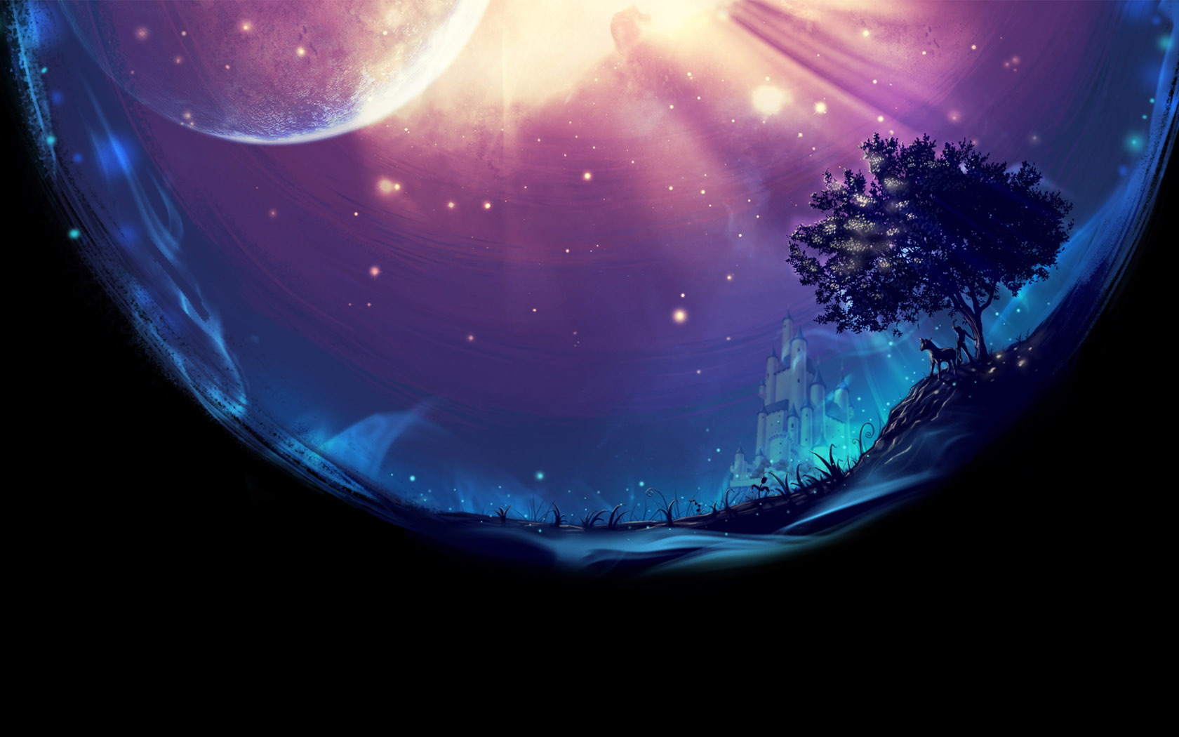 超好看的水晶球电脑桌面壁纸来啦