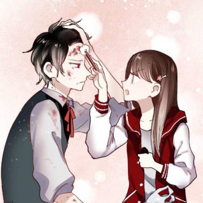 14张高清好看的个性唯美动漫情侣头像