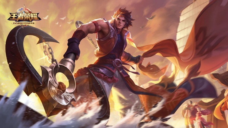 王者荣耀孙策光明之海高清壁纸上线 多尺寸可选