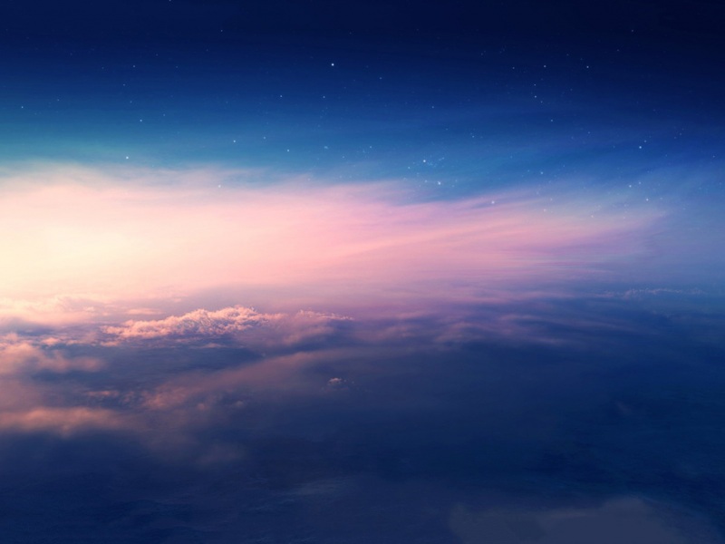 多款静谧星空云层风景壁纸 适配各类电脑屏幕尺寸