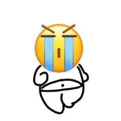 聊天斗图必备！这套奔跑小黄脸表情包太好用了